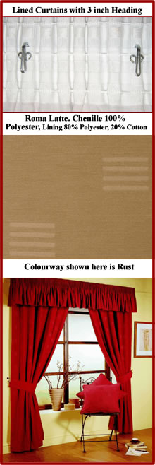 Roma Champagne Curtains